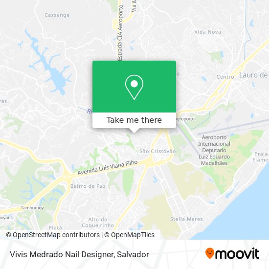 Vivis Medrado Nail Designer map