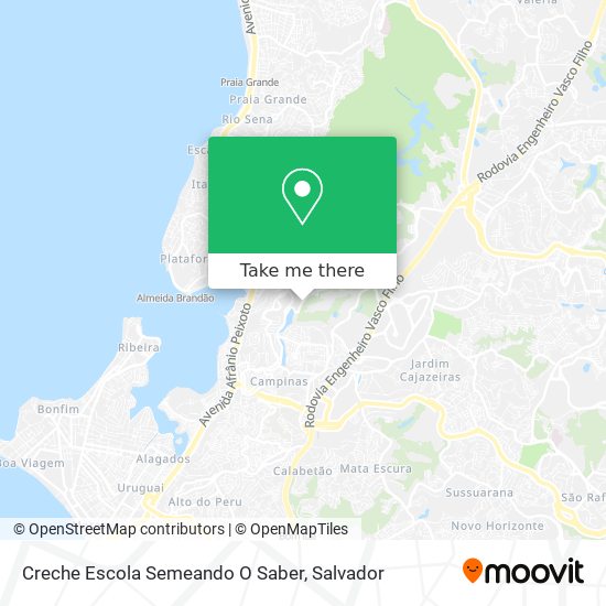 Creche Escola Semeando O Saber map