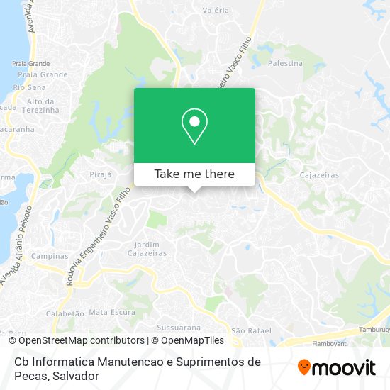 Cb Informatica Manutencao e Suprimentos de Pecas map