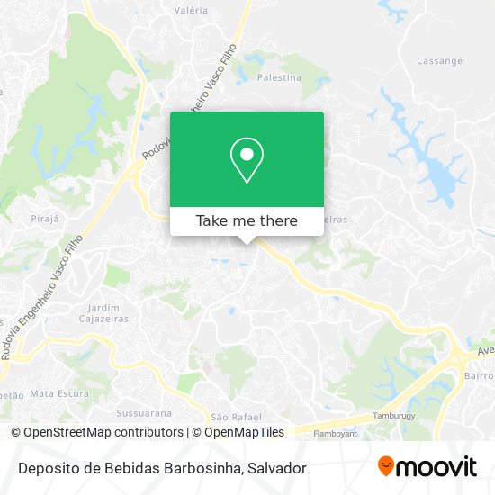 Deposito de Bebidas Barbosinha map