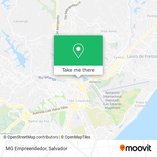 Mapa MG Empreendedor