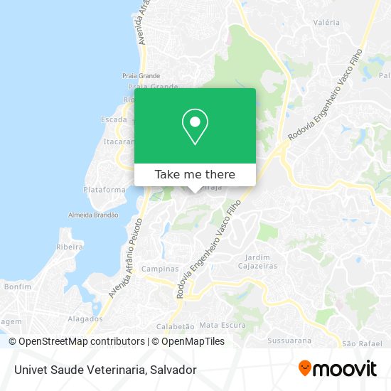 Univet Saude Veterinaria map