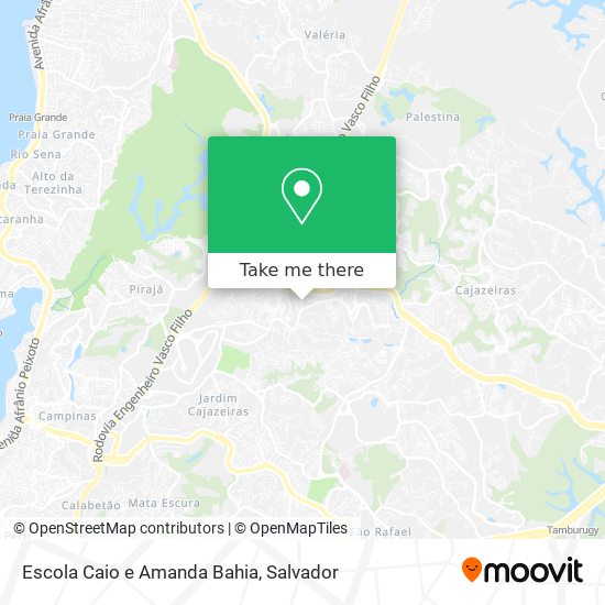 Escola Caio e Amanda Bahia map