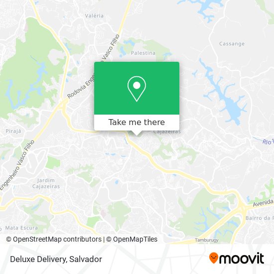 Deluxe Delivery map