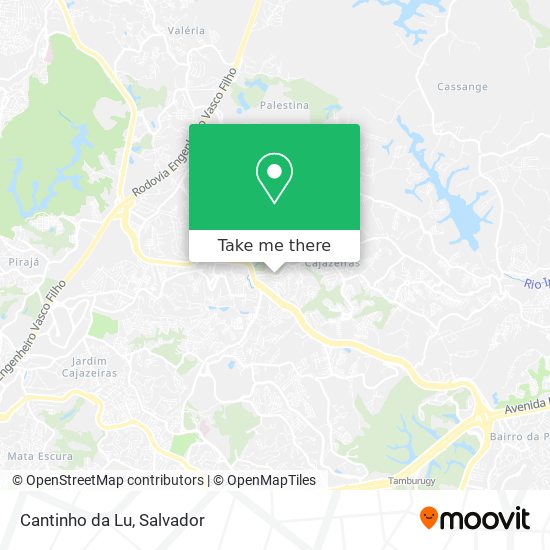 Cantinho da Lu map