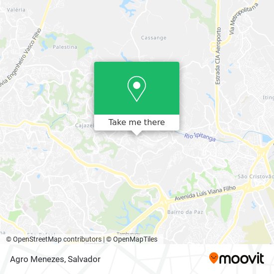 Agro Menezes map