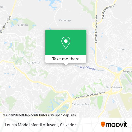 Leticia Moda Infantil e Juvenil map