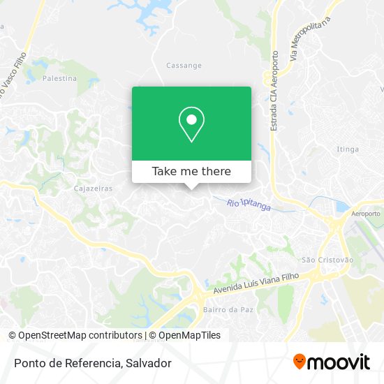 Ponto de Referencia map