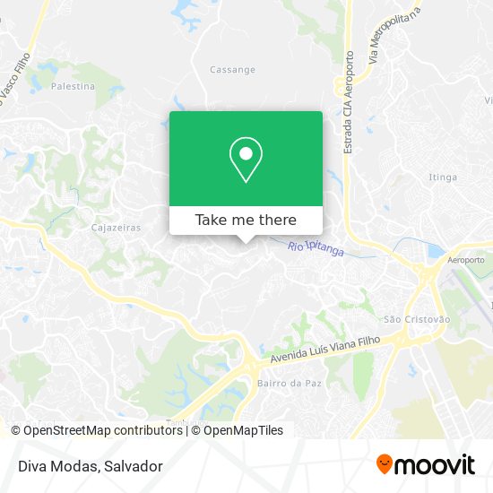 Mapa Diva Modas