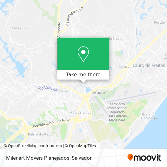 Milenart Moveis Planejados map