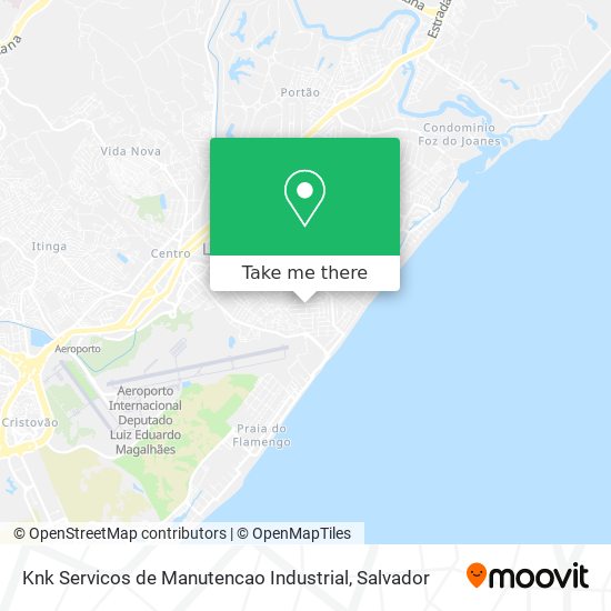Mapa Knk Servicos de Manutencao Industrial