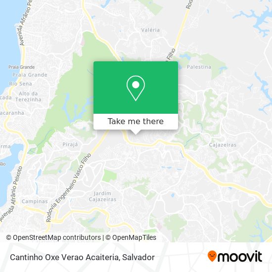 Cantinho Oxe Verao Acaiteria map