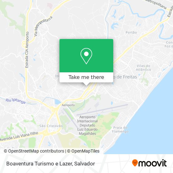 Boaventura Turismo e Lazer map