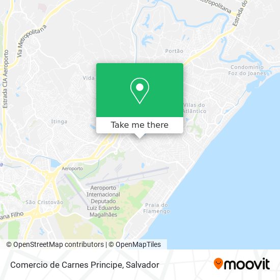 Comercio de Carnes Principe map
