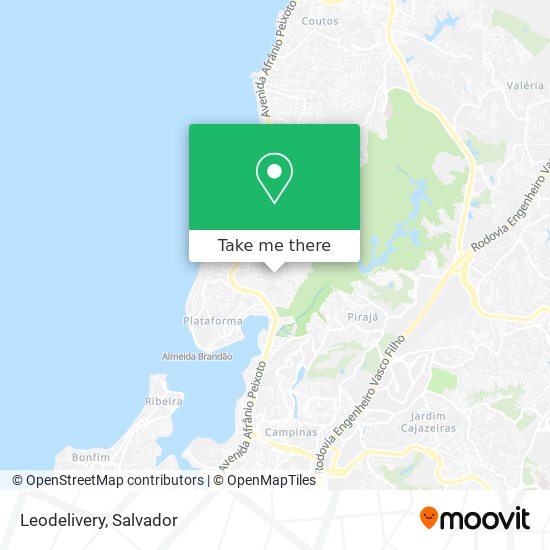 Leodelivery map