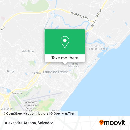 Mapa Alexandre Aranha