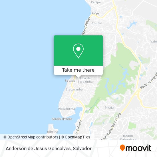 Mapa Anderson de Jesus Goncalves