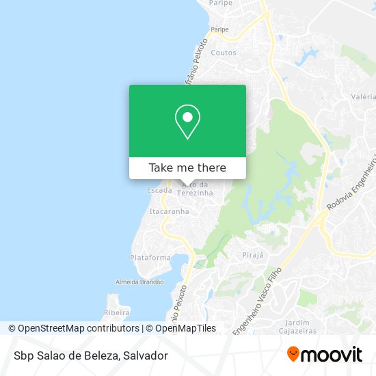 Mapa Sbp Salao de Beleza