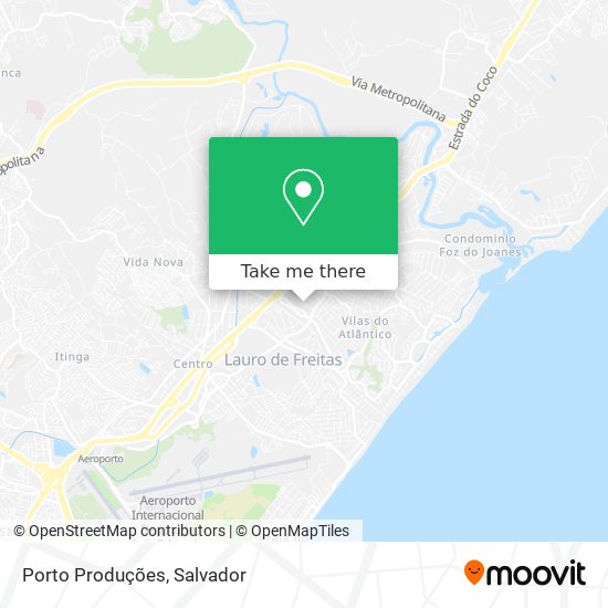 Porto Produções map