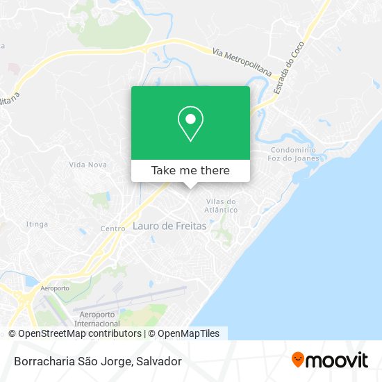 Borracharia São Jorge map