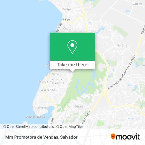 Mapa Mm Promotora de Vendas