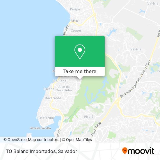 Mapa TO Baiano Importados