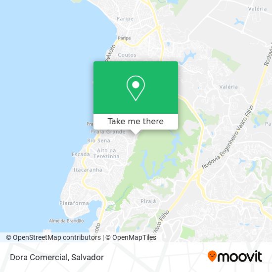 Mapa Dora Comercial