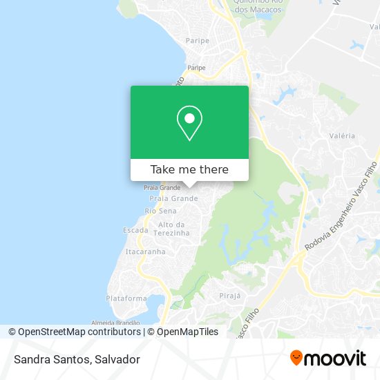 Sandra Santos map