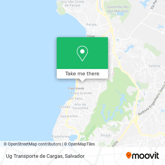 Mapa Ug Transporte de Cargas