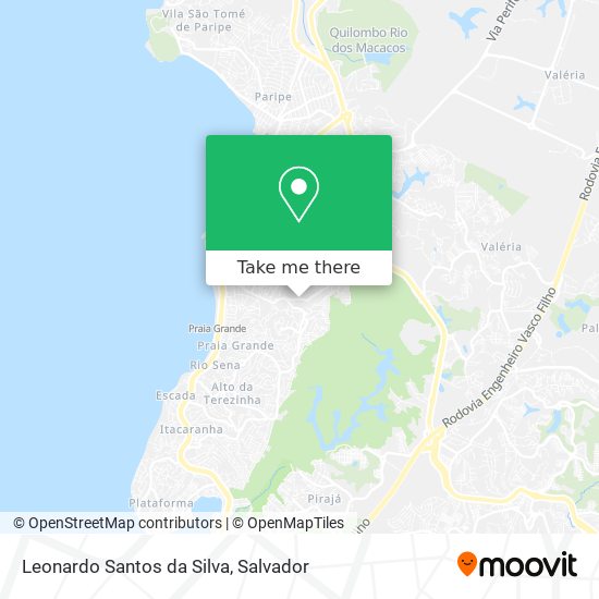 Leonardo Santos da Silva map