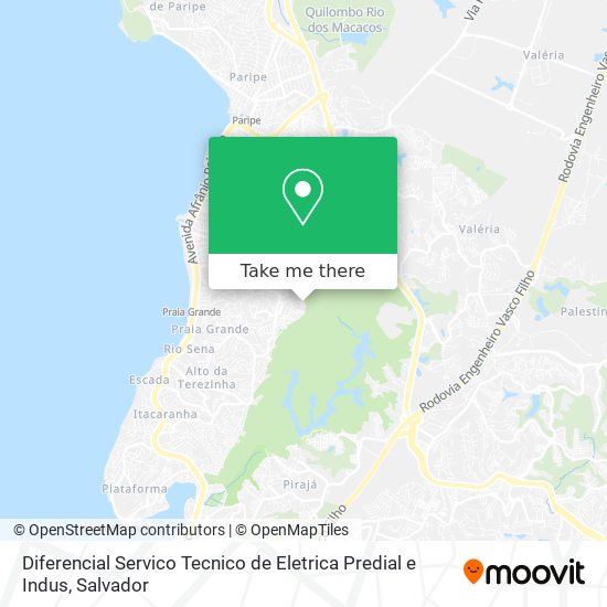 Mapa Diferencial Servico Tecnico de Eletrica Predial e Indus