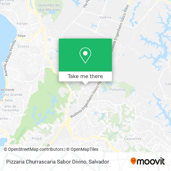 Pizzaria Churrascaria Sabor Divino map