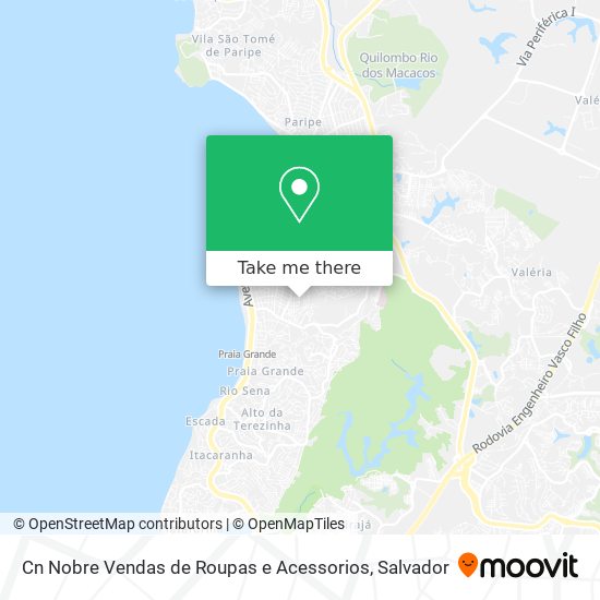 Cn Nobre Vendas de Roupas e Acessorios map