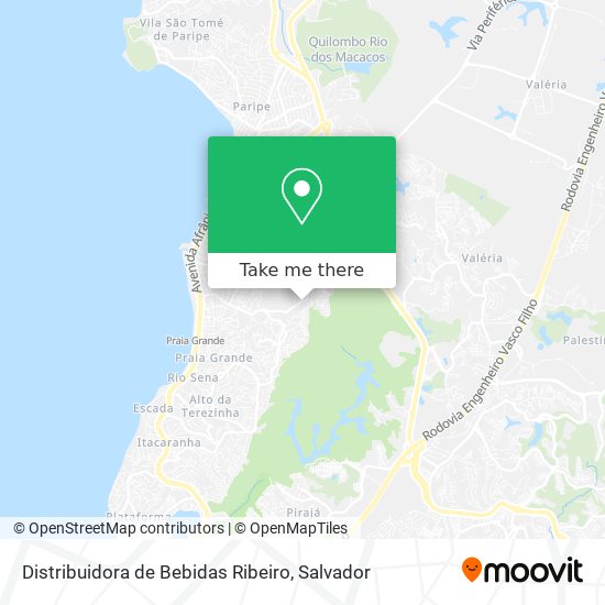 Distribuidora de Bebidas Ribeiro map