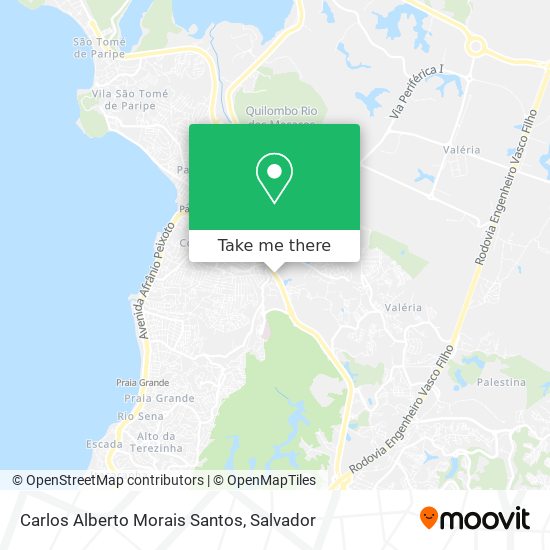 Carlos Alberto Morais Santos map