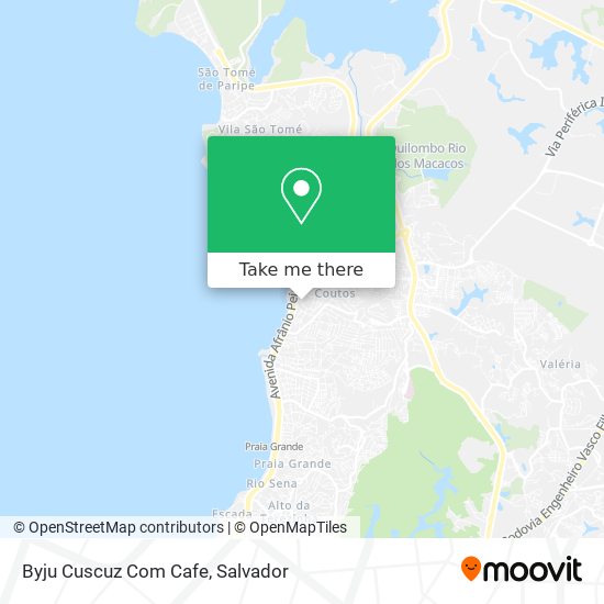 Byju Cuscuz Com Cafe map