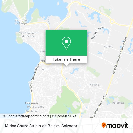Mirian Souza Studio de Beleza map