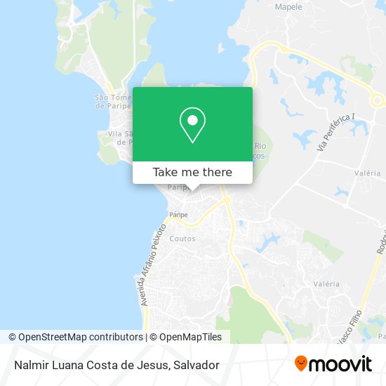 Nalmir Luana Costa de Jesus map