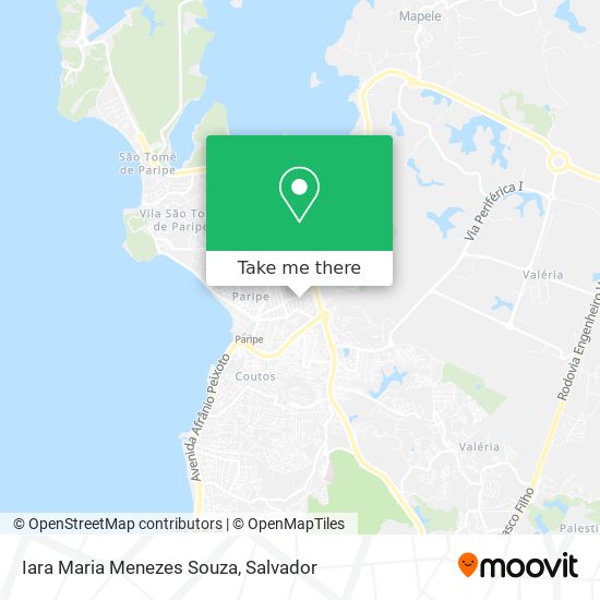 Iara Maria Menezes Souza map