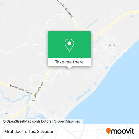 Gratidao Tortas map