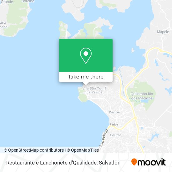 Restaurante e Lanchonete d'Qualidade map
