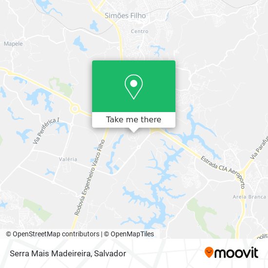 Serra Mais Madeireira map
