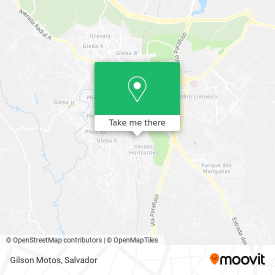 Gilson Motos map