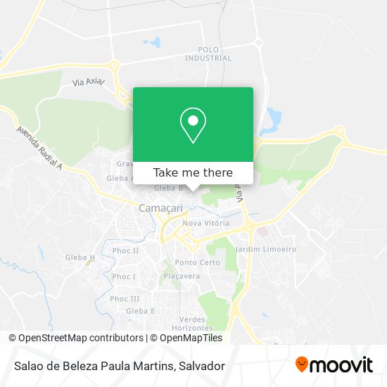 Salao de Beleza Paula Martins map