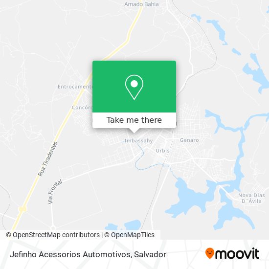 Jefinho Acessorios Automotivos map