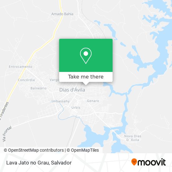 Lava Jato no Grau map