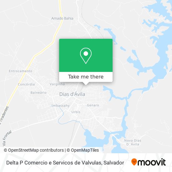 Delta P Comercio e Servicos de Valvulas map