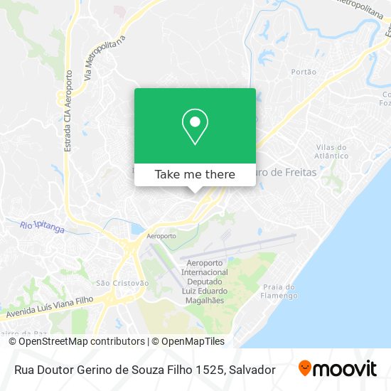 Mapa Rua Doutor Gerino de Souza Filho 1525