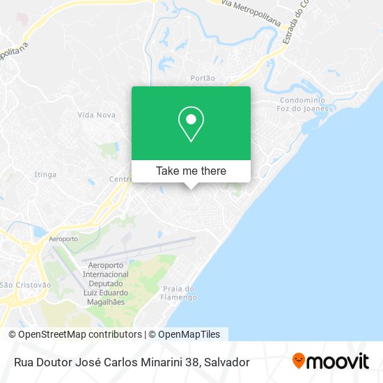 Rua Doutor José Carlos Minarini 38 map