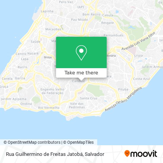 Rua Guilhermino de Freitas Jatobá map